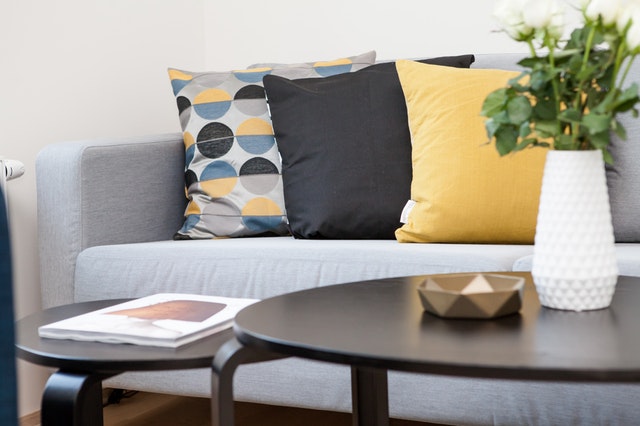 Gray Colour Modren Sofa Design